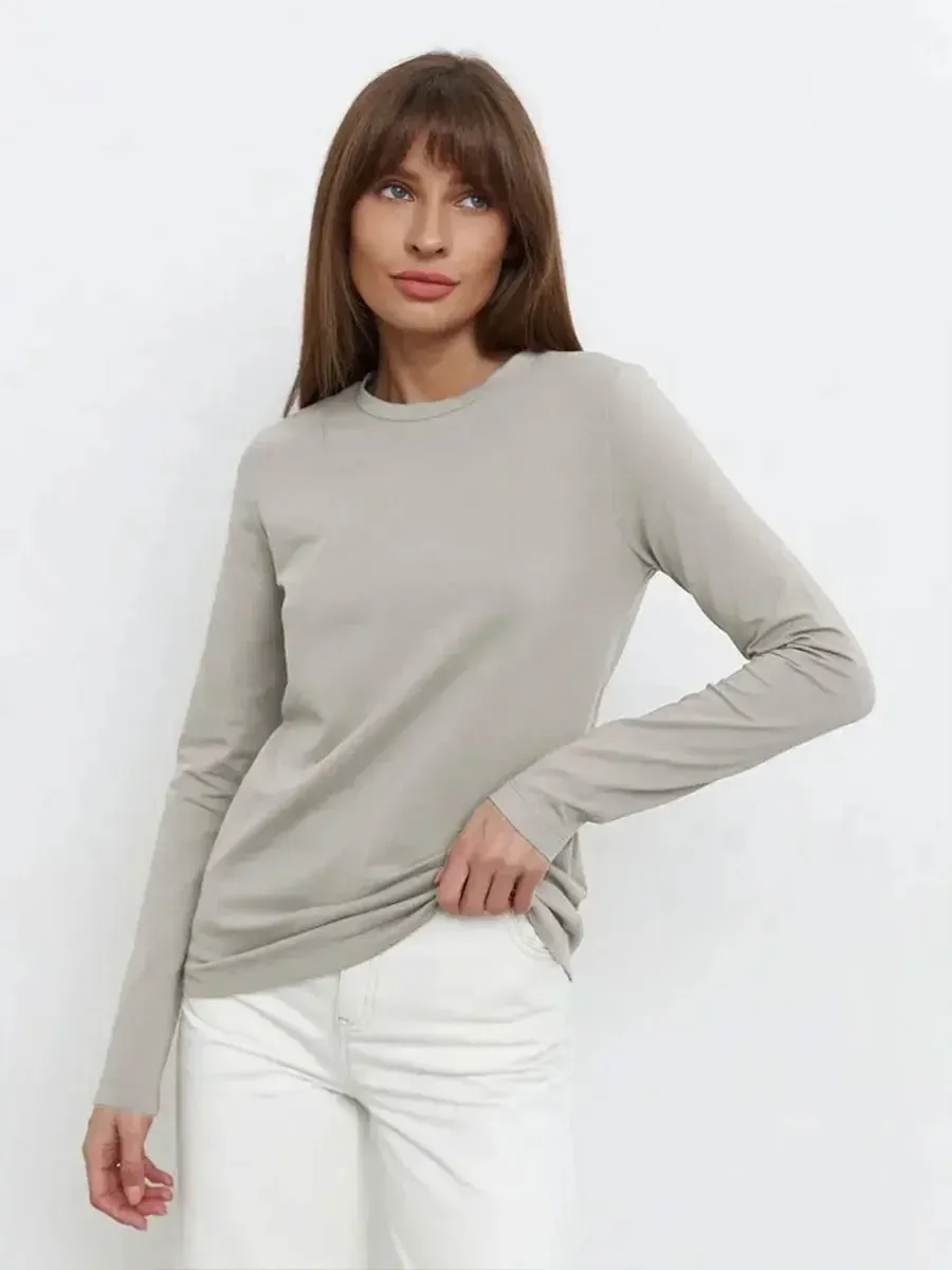 100% Cotton Long-Sleeve T-Shirt – Soft, Durable, and Comfortable.