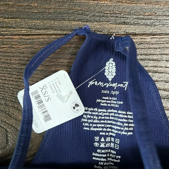 2 Pc FP Movement Set Happiness Runs Crop &amp; Good Karma Bike Shorts