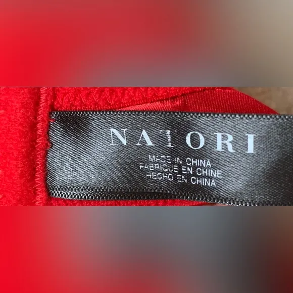 3 Natori Women's Bra bundle - Black, Tan, and Red. 36C. EUC.