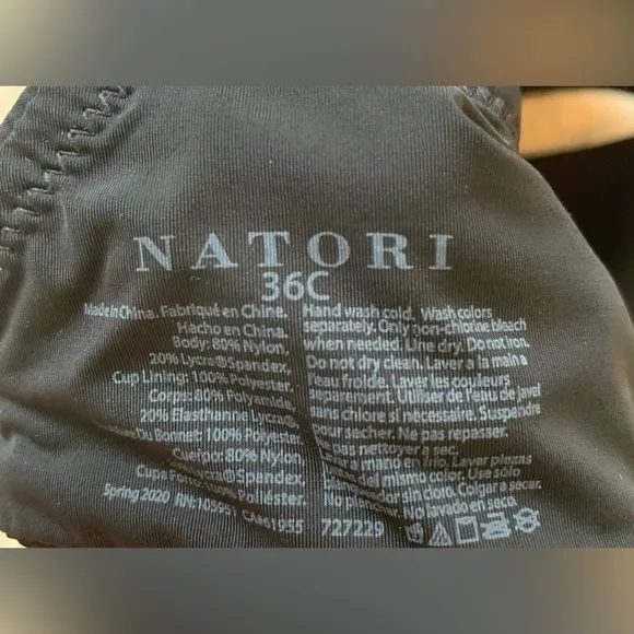 3 Natori Women's Bra bundle - Black, Tan, and Red. 36C. EUC.