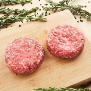 4 X 100G GRASS FED BEEF BURGER PATTY