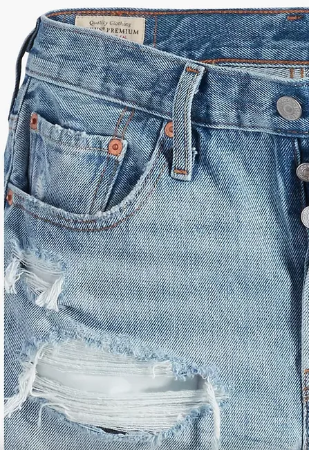 501® Original Fit High Rise Women's Shorts - Medium Wash