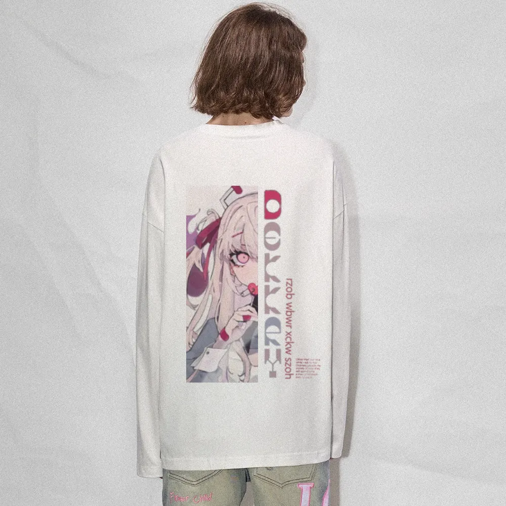 Academic Girl Letter Sweatshirt