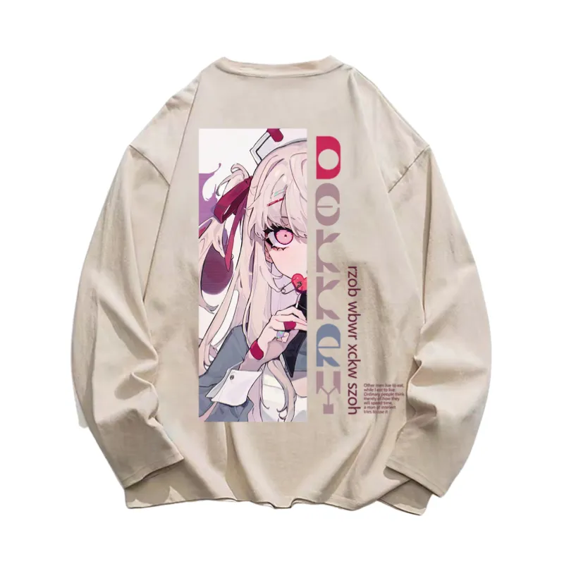 Academic Girl Letter Sweatshirt