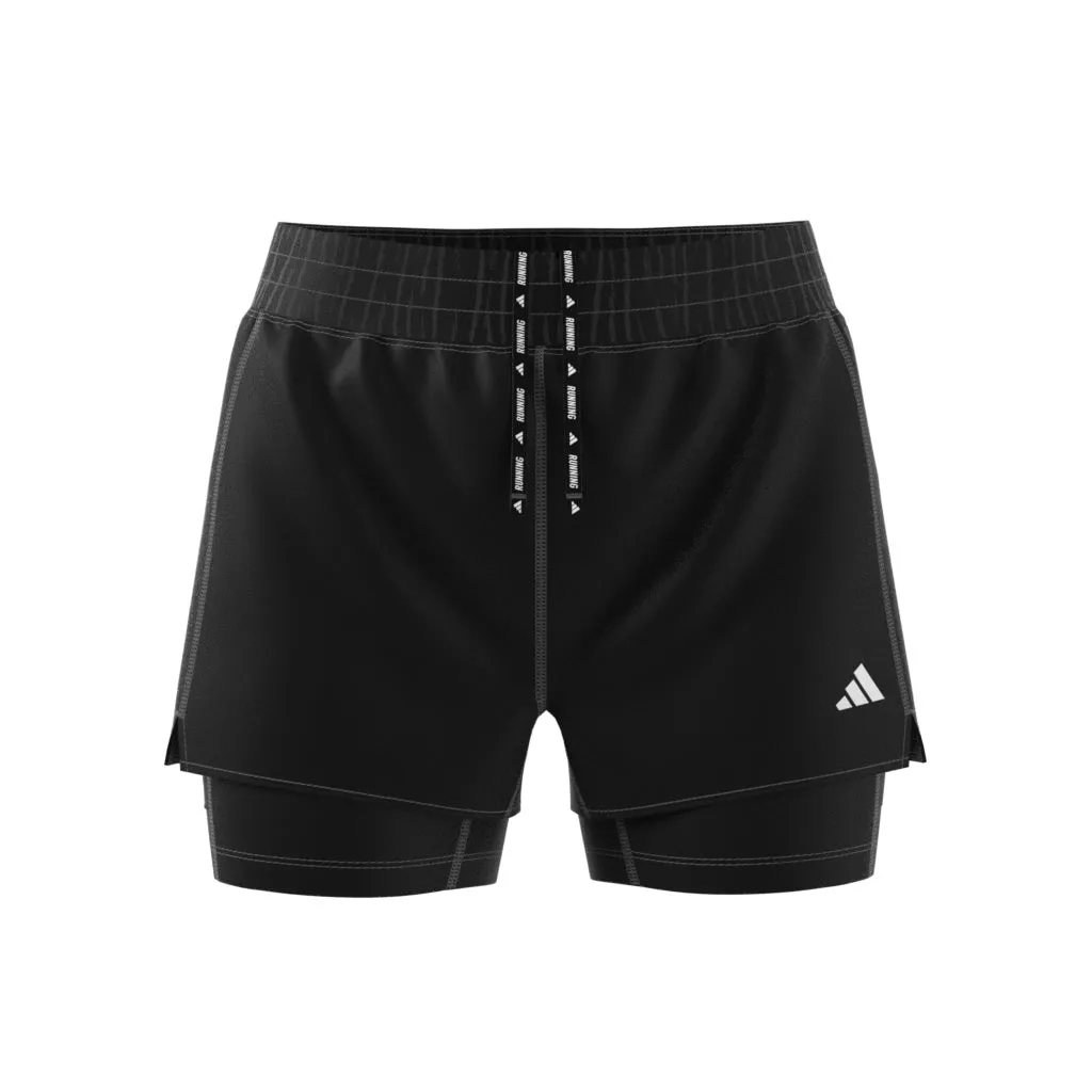 Adidas Own the Run Climacool 2-in-1 Shorts - Women