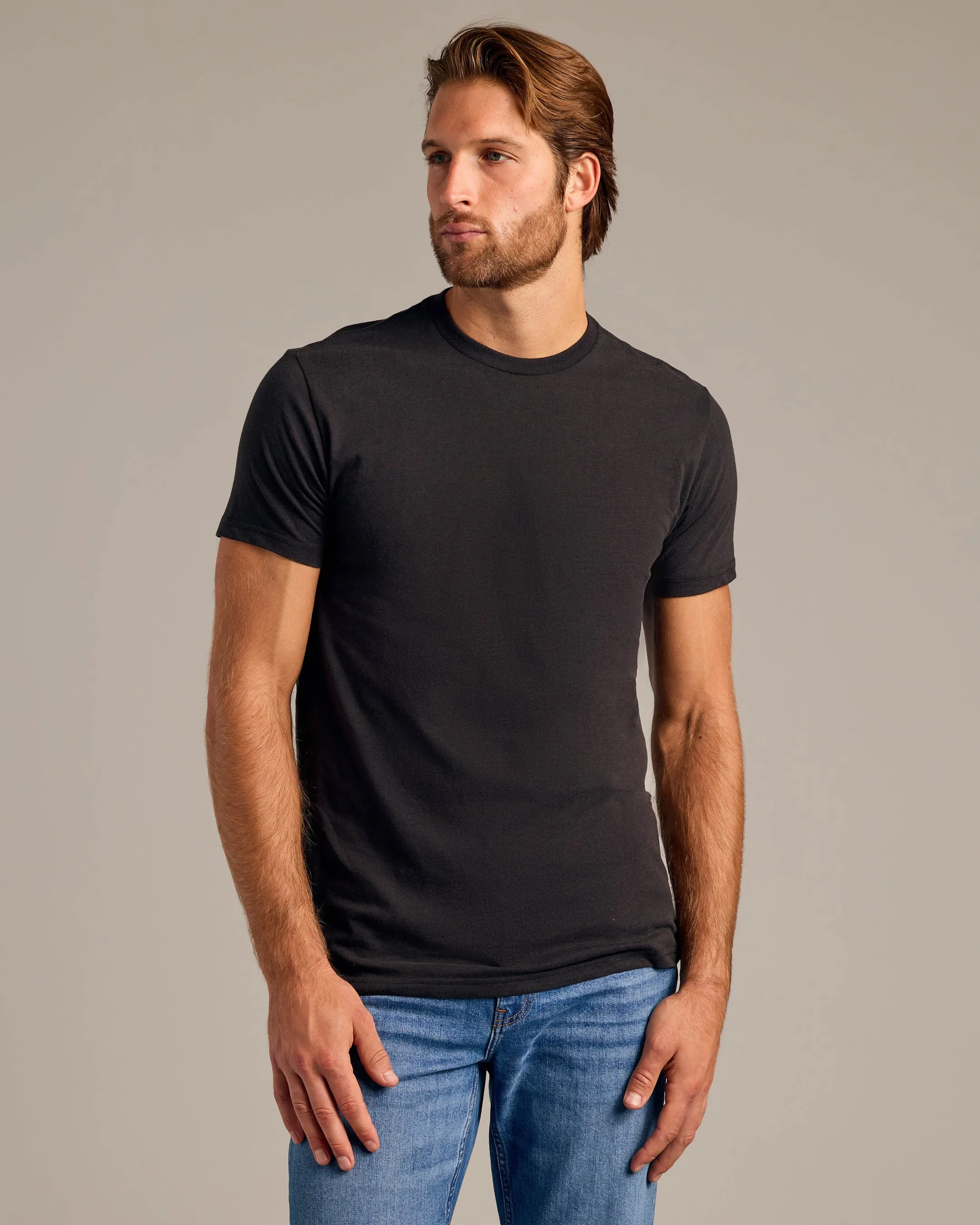 All Black Crew 2-Pack