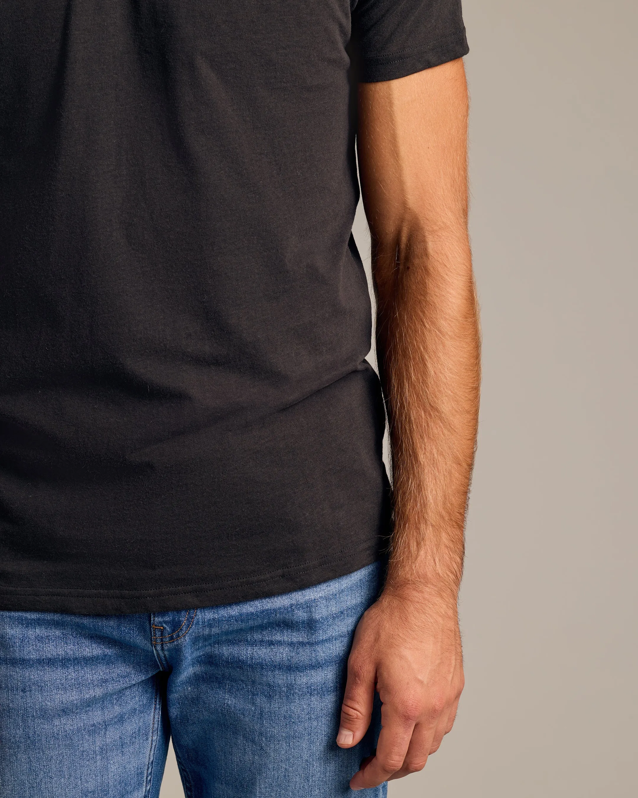 All Black Crew 2-Pack