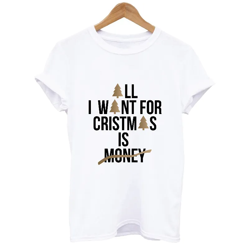 All I Want For Christmas Is Money T-shirt