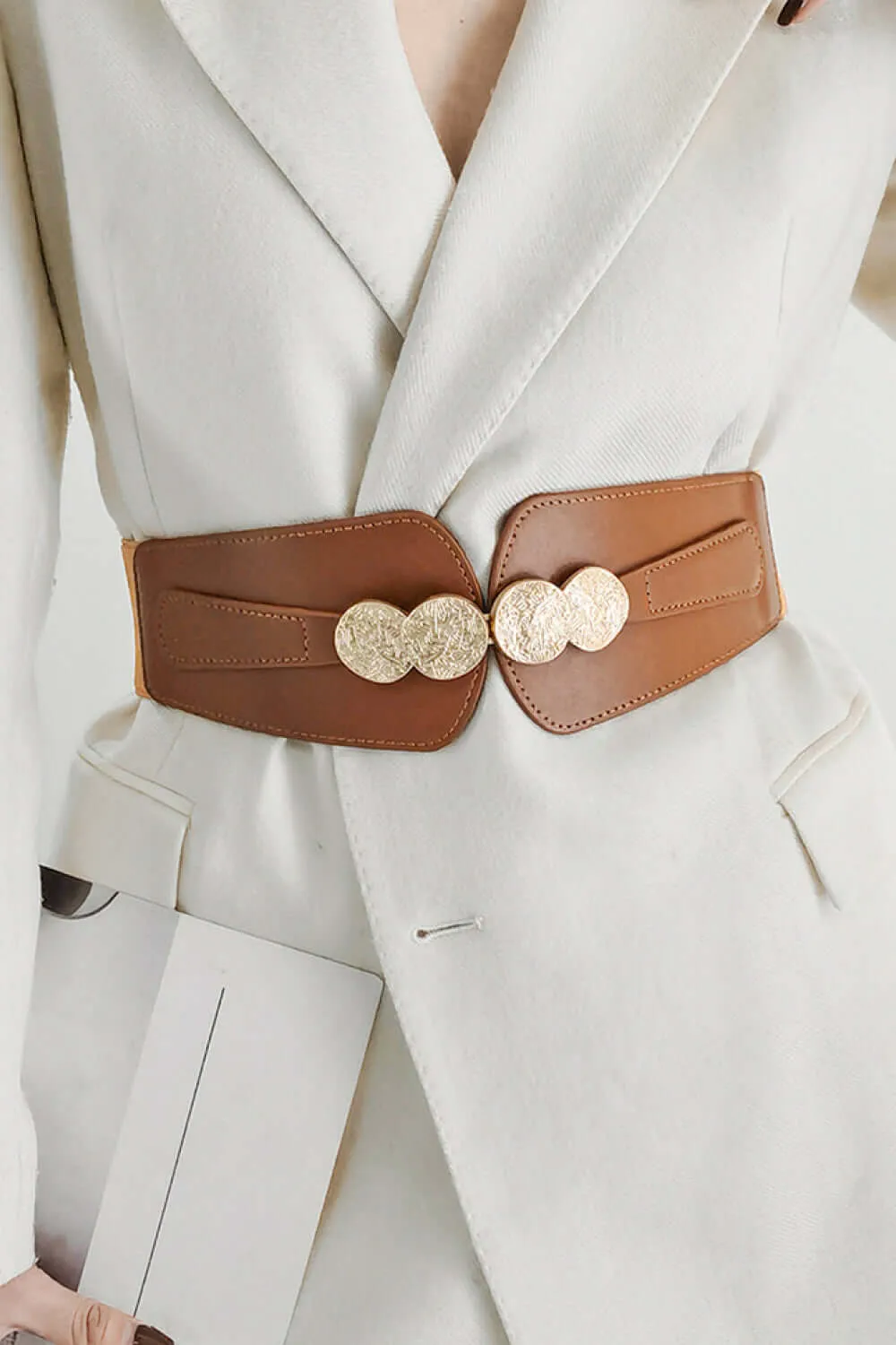 Alloy Buckle Elastic Belt – Sleek, Stylish, and Adjustable