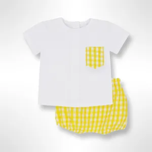Amarilla Collection - T-Shirt and Jam Pant Set