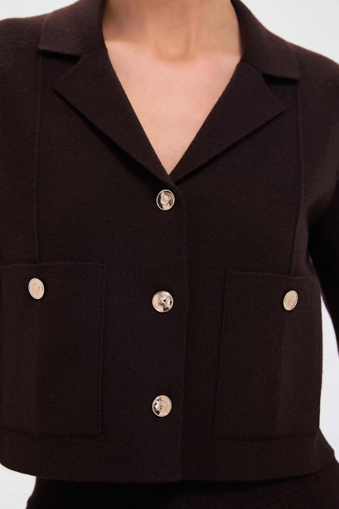 Americano Wool Cropped Blazer