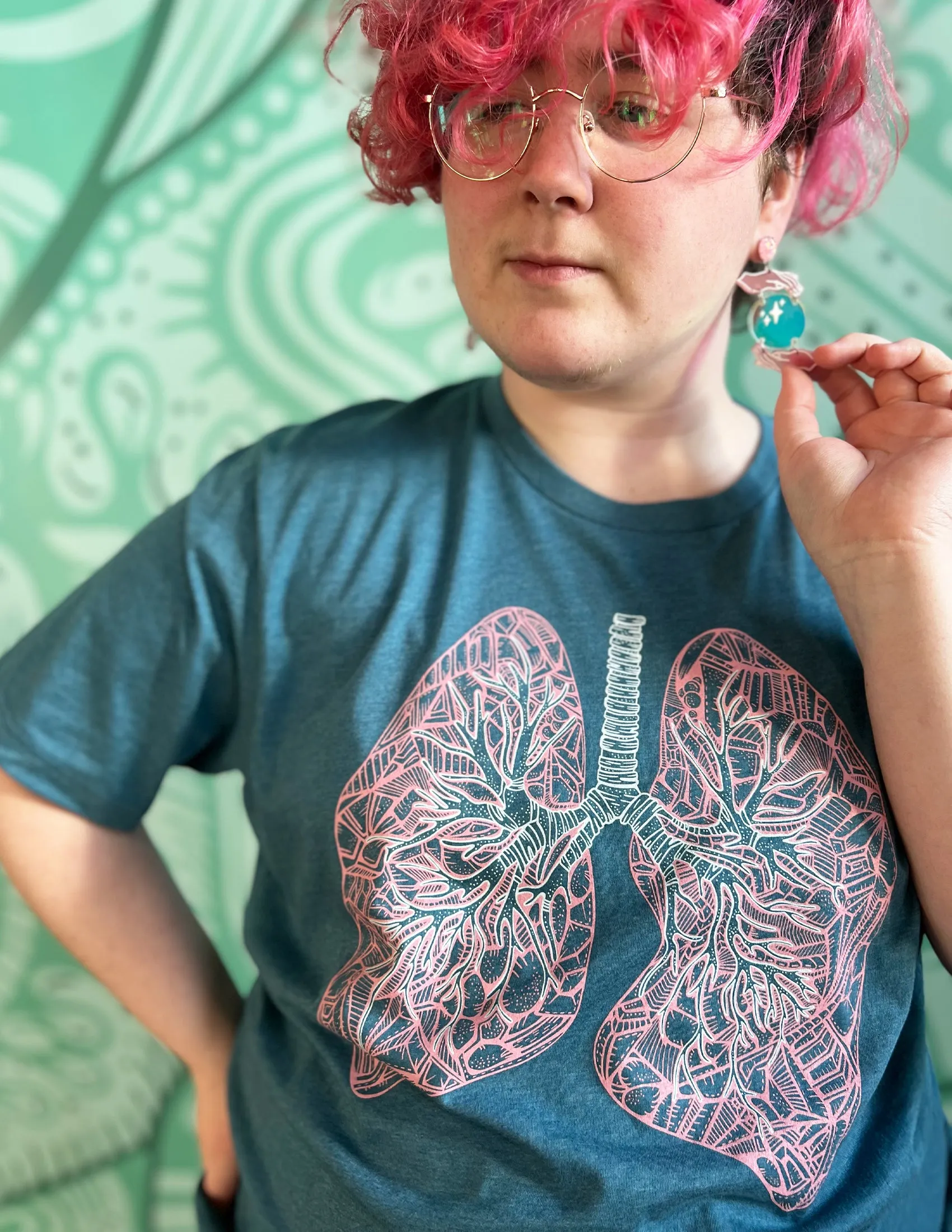 Anatomical Lungs Unisex T. Shirt