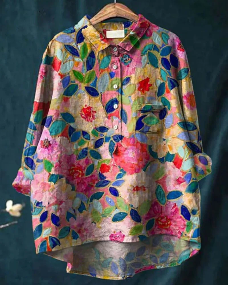 ANDRINA - FRENCH VINTAGE BLOUSE