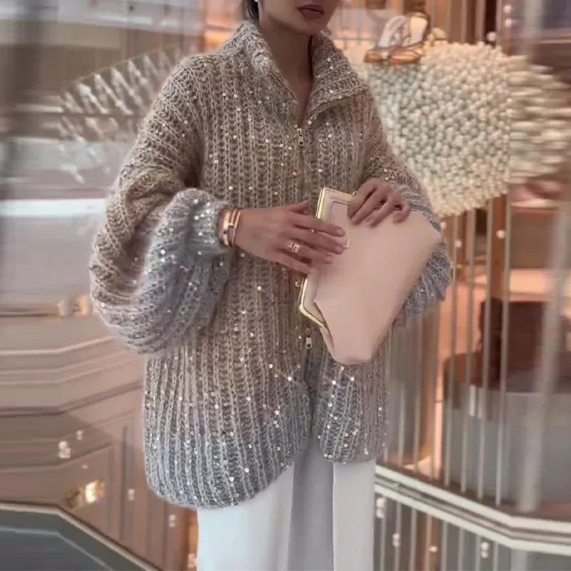 Angelina Stylish Knitted Sweater