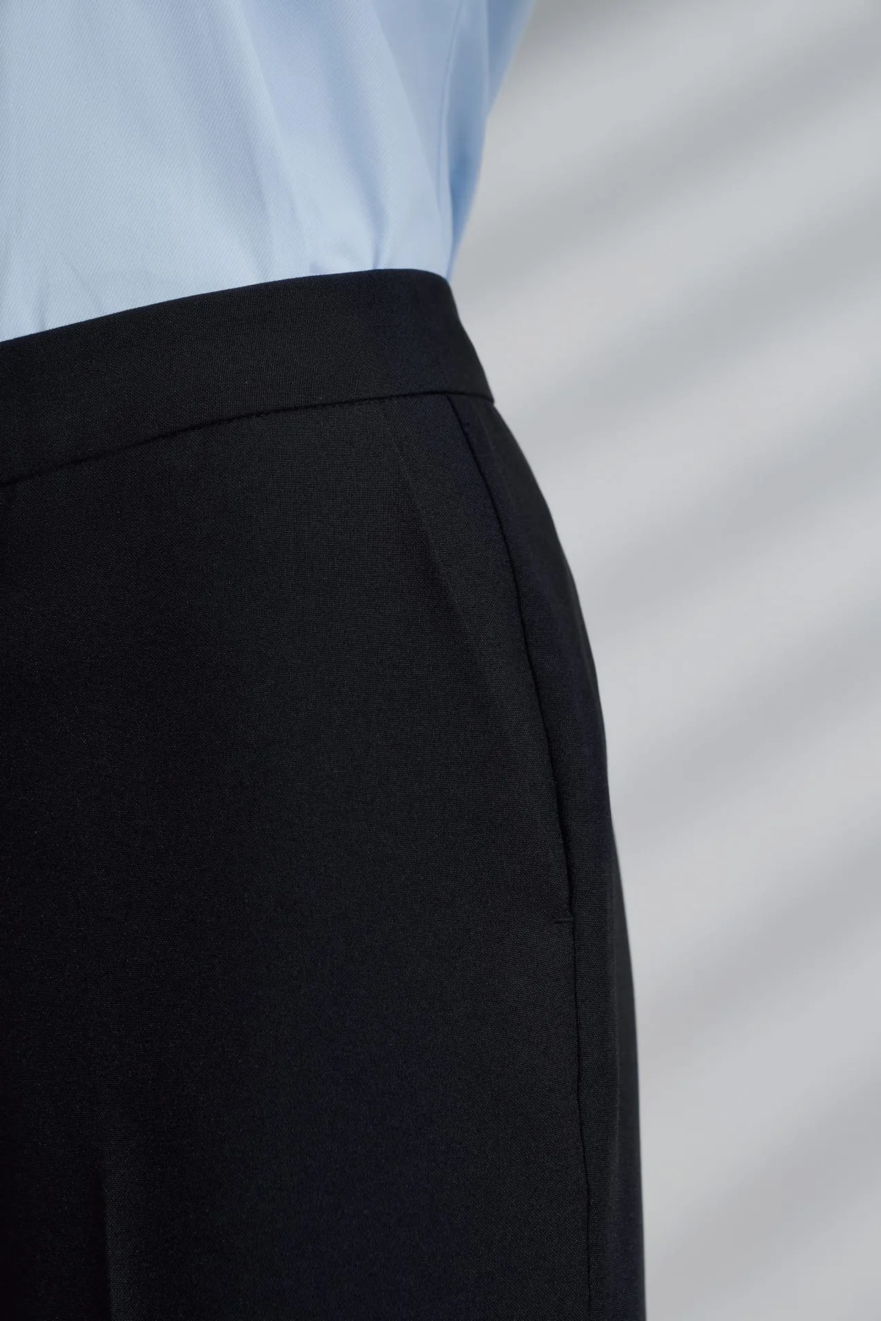 Ankle Cigarette Suit Pants
