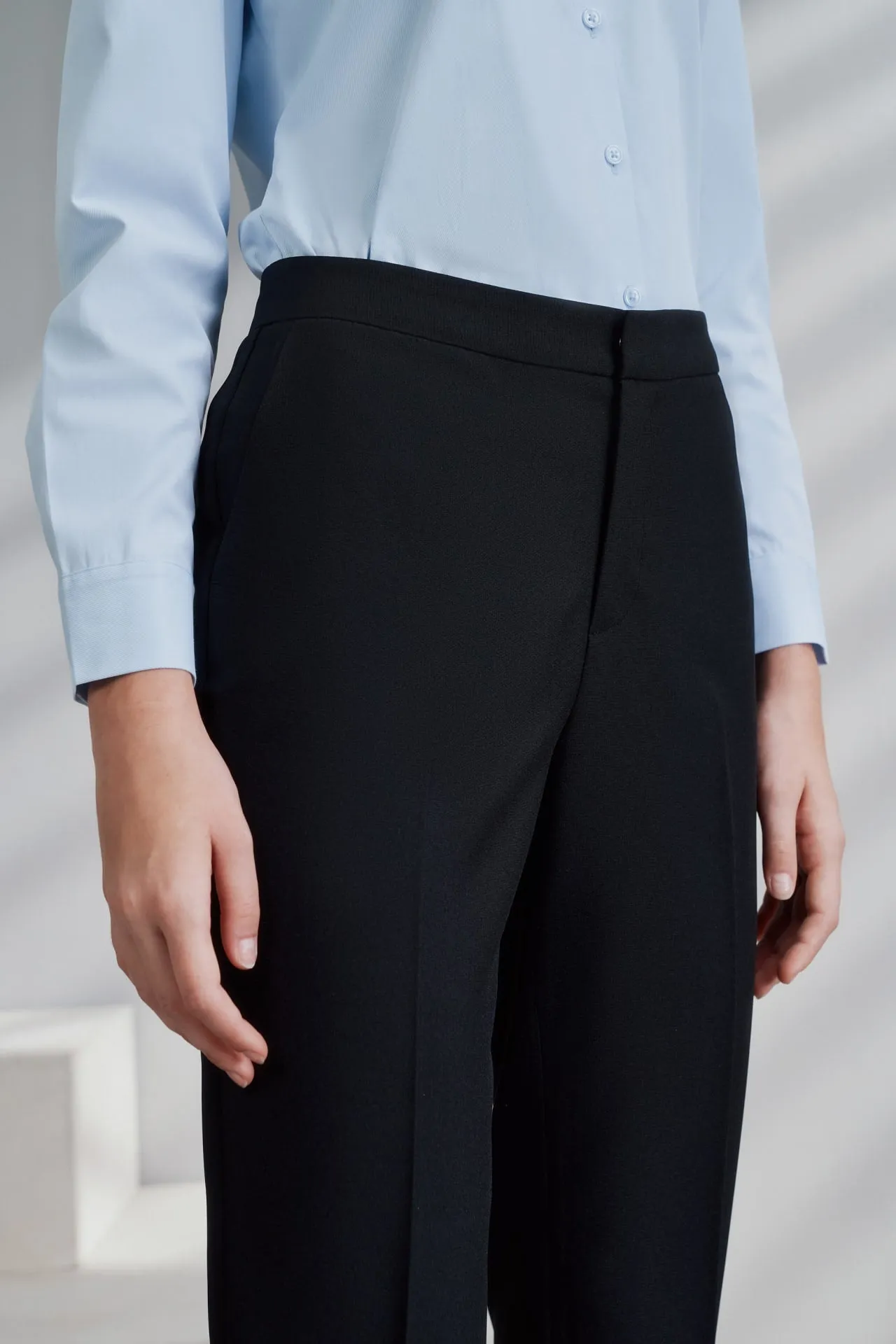 Ankle Cigarette Suit Pants
