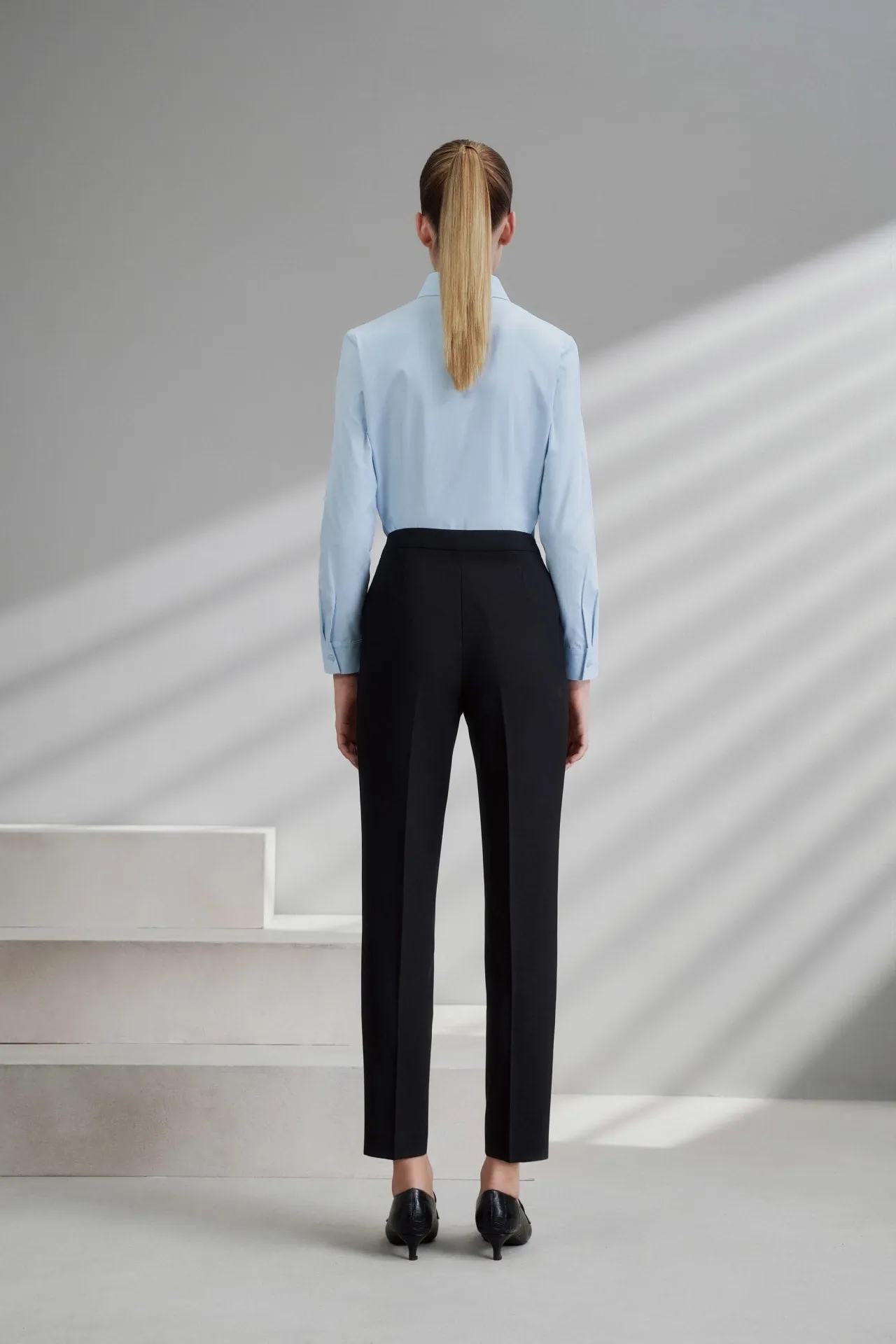 Ankle Cigarette Suit Pants