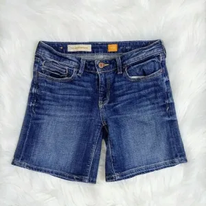 Anthropologie Pilcro Fit Stet Roll Up Shorts 25