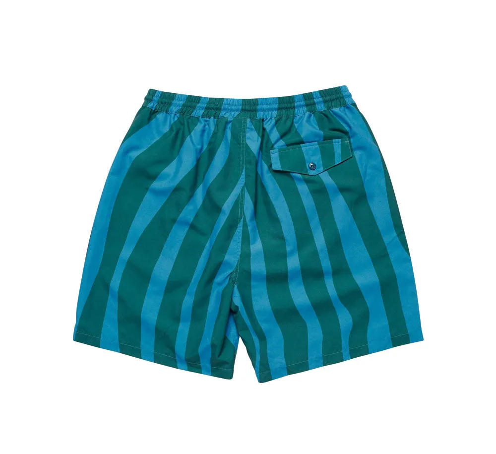 AQUA WEED WAVES SWIM SHORTS