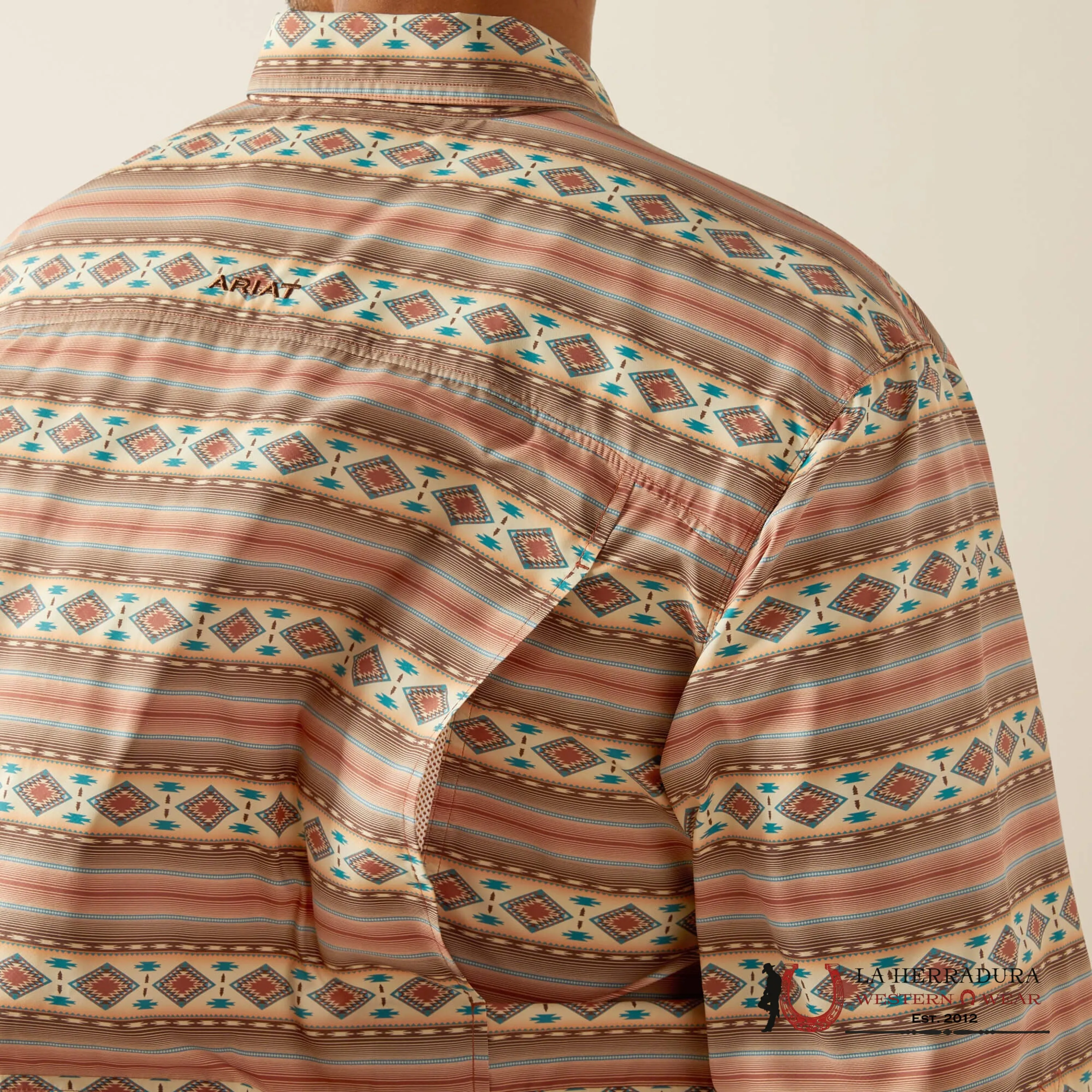 ARIAT VENTTEK OUTBOUND LONG SLEEVE SHIRT BAKED CLAY - 5231