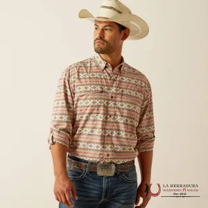 ARIAT VENTTEK OUTBOUND LONG SLEEVE SHIRT BAKED CLAY - 5231