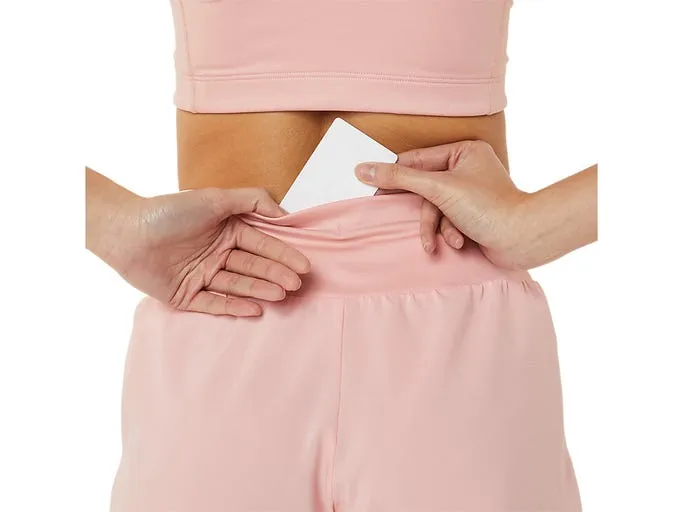 Asics Women's Road 5.5 Inch Shorts - Frosted Rose