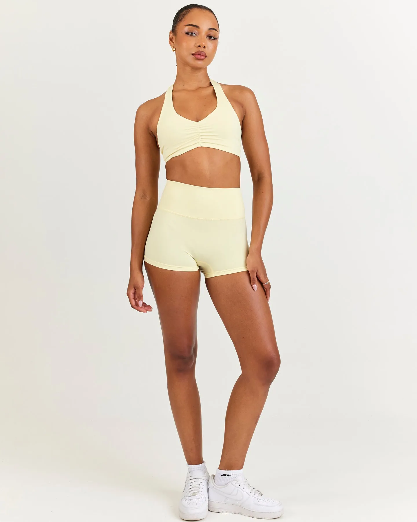 Aura SF Micro Shorts - Buttercup