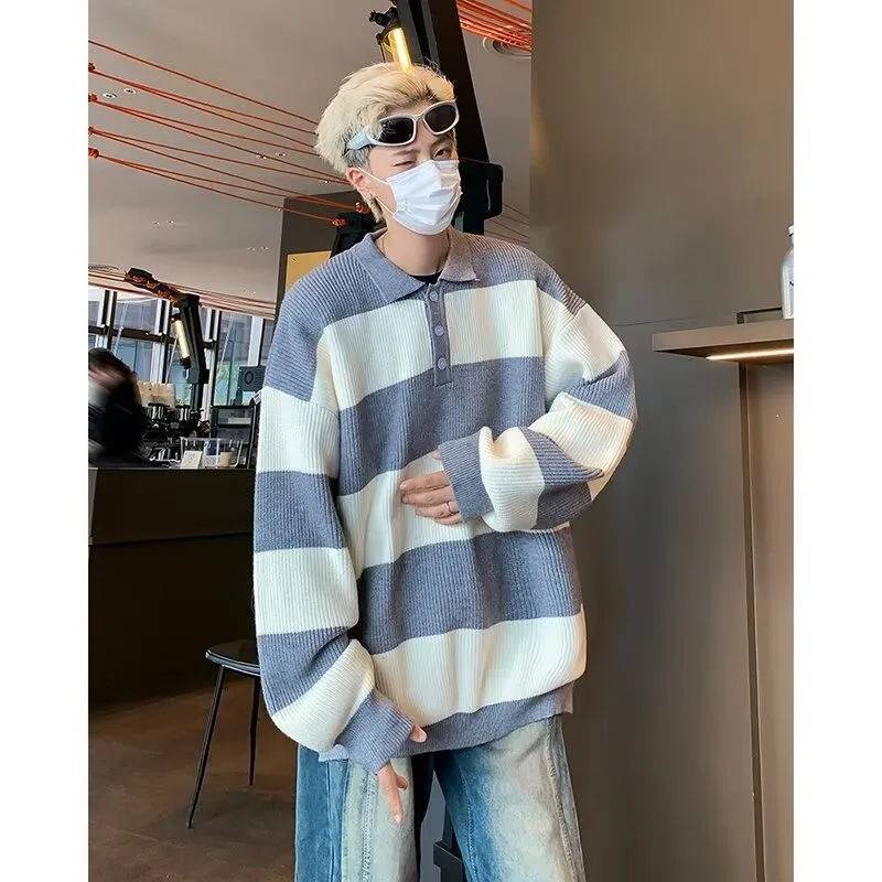 AUTUMN & WINTER LEISURE IDLE STYLE KNITTED BOTTOMING SHIRT