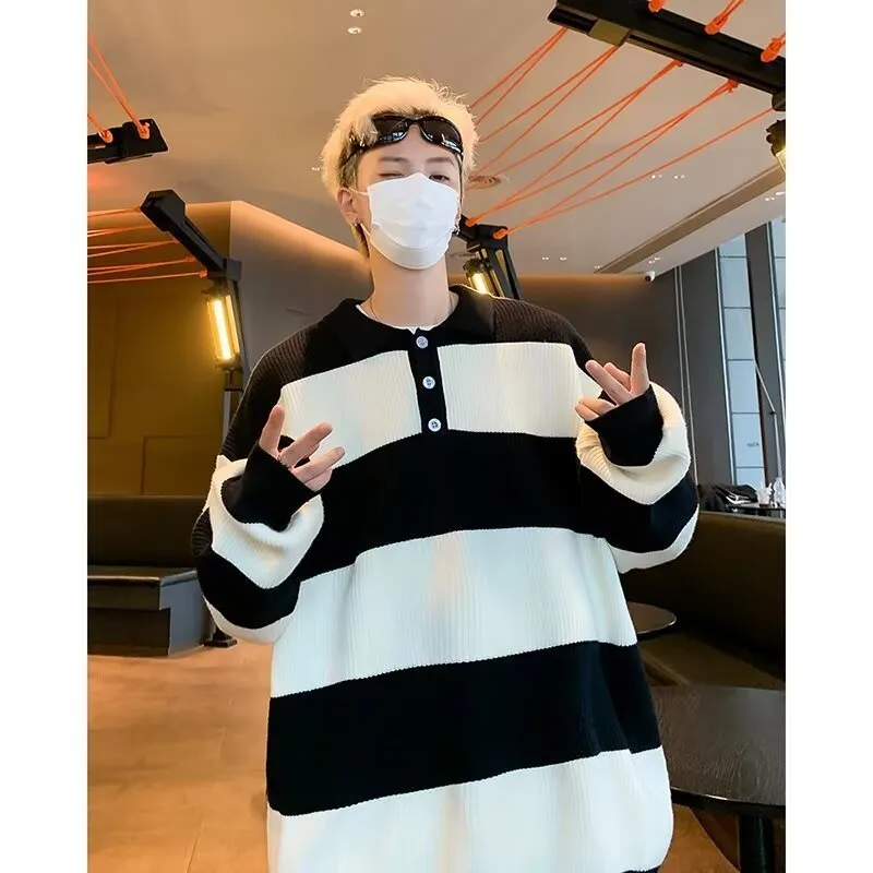 AUTUMN & WINTER LEISURE IDLE STYLE KNITTED BOTTOMING SHIRT