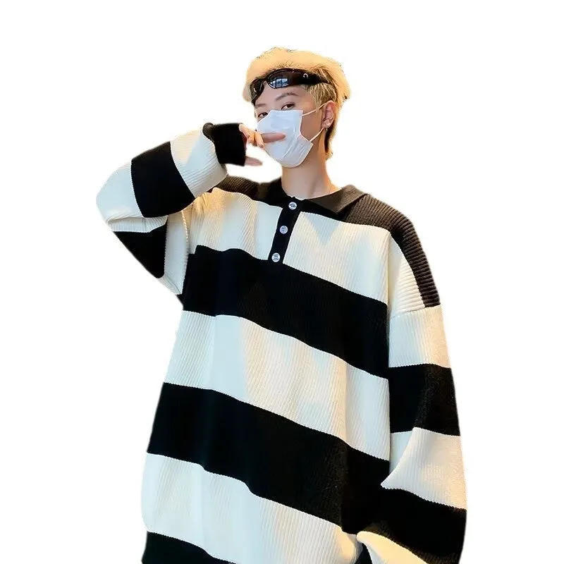AUTUMN & WINTER LEISURE IDLE STYLE KNITTED BOTTOMING SHIRT