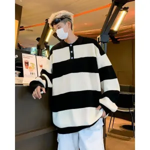 AUTUMN & WINTER LEISURE IDLE STYLE KNITTED BOTTOMING SHIRT
