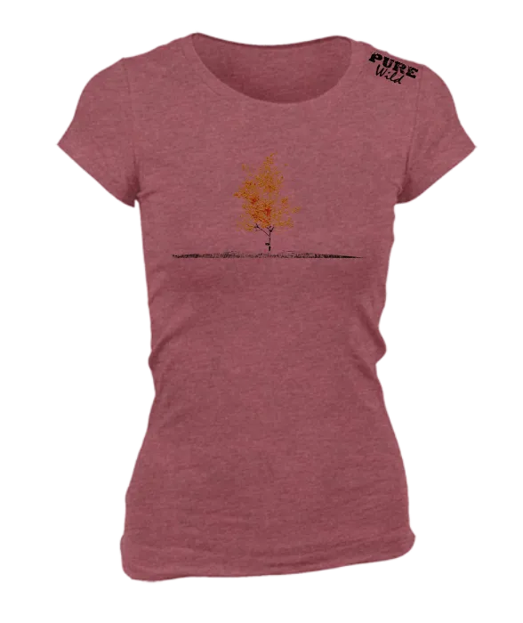 Autumn Tree T-Shirt For The Ladies