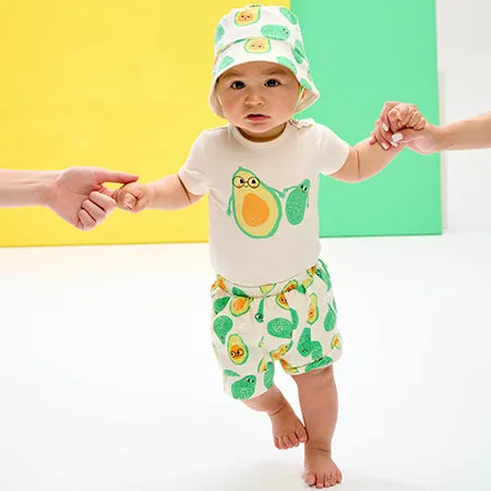 Avocado Print Shorts
