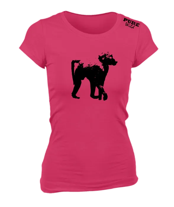 Baboon T-Shirt For The Ladies