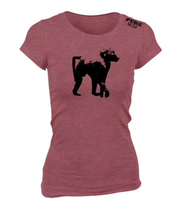 Baboon T-Shirt For The Ladies