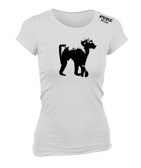 Baboon T-Shirt For The Ladies