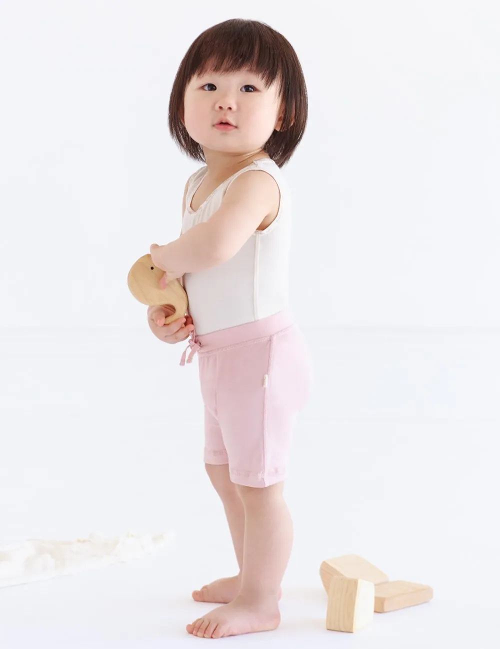 Baby Pull on Shorts - Sky