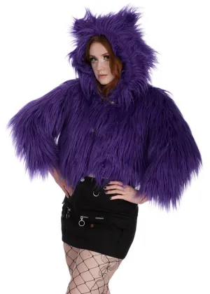 Banned Alternative Buffy Fuzzy Jasje Paars