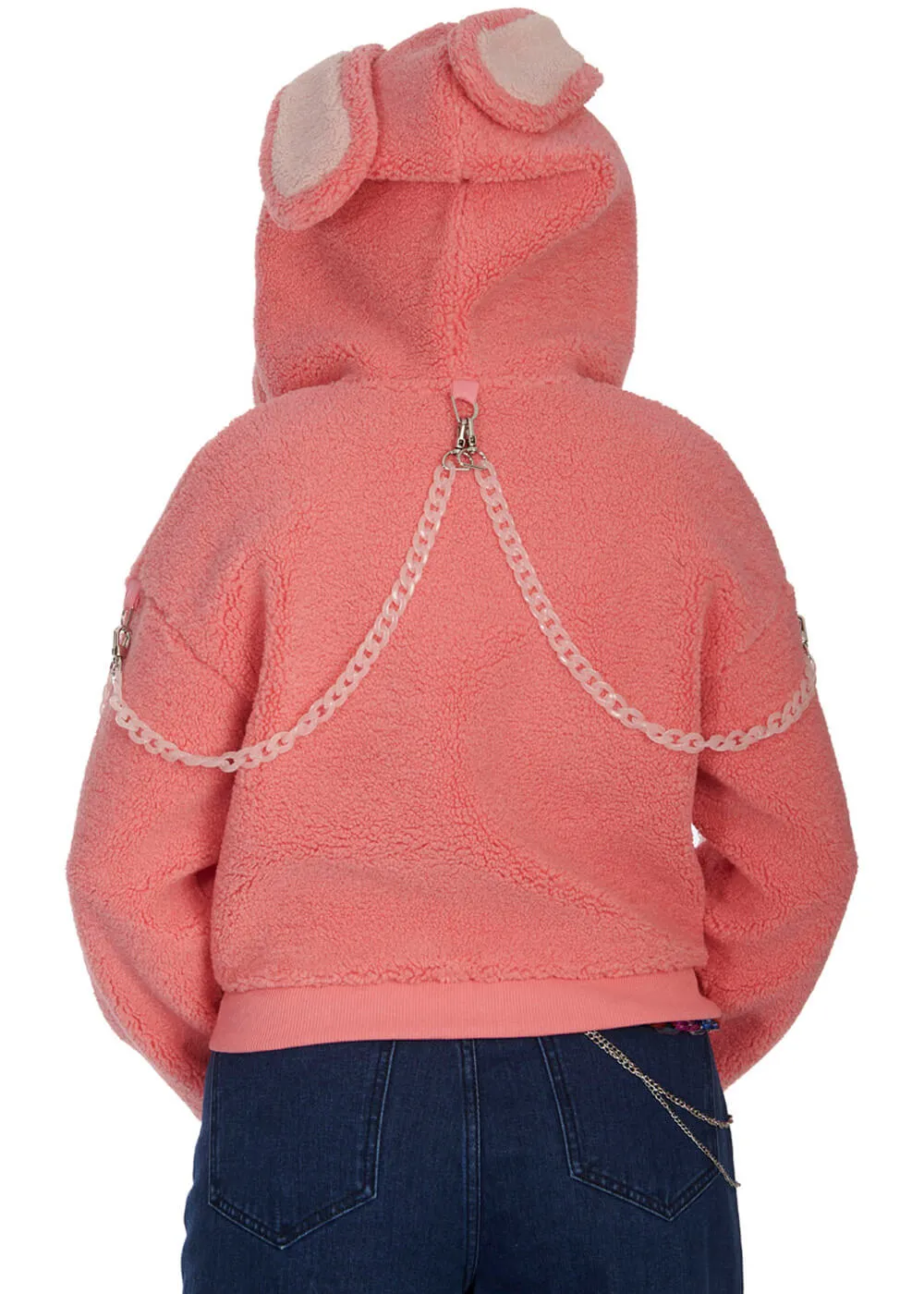Banned Alternative Vinnie The Bunny Hoodie Roze