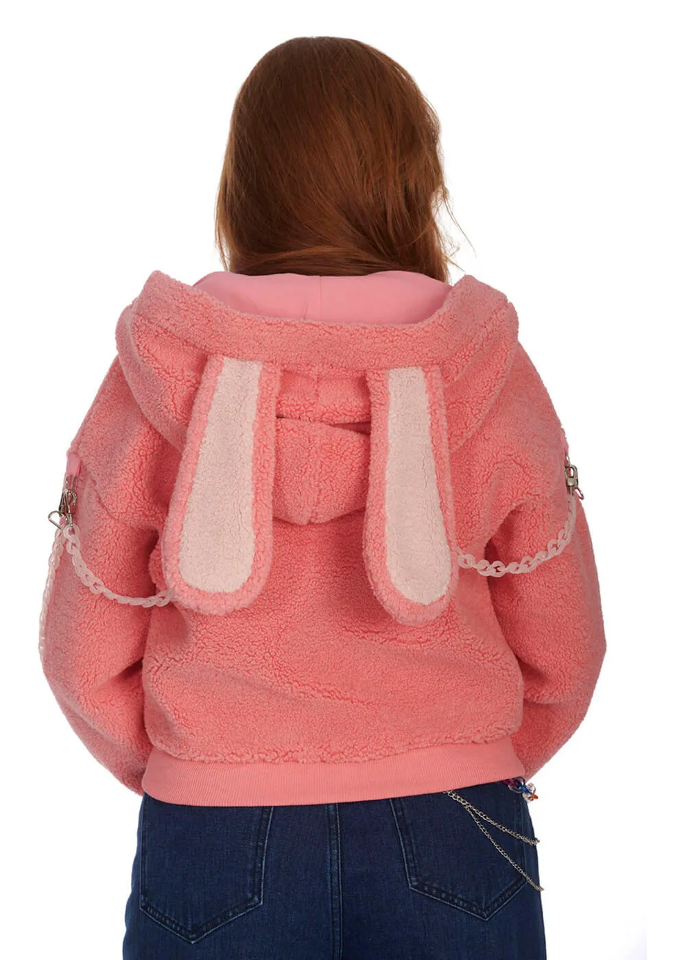 Banned Alternative Vinnie The Bunny Hoodie Roze