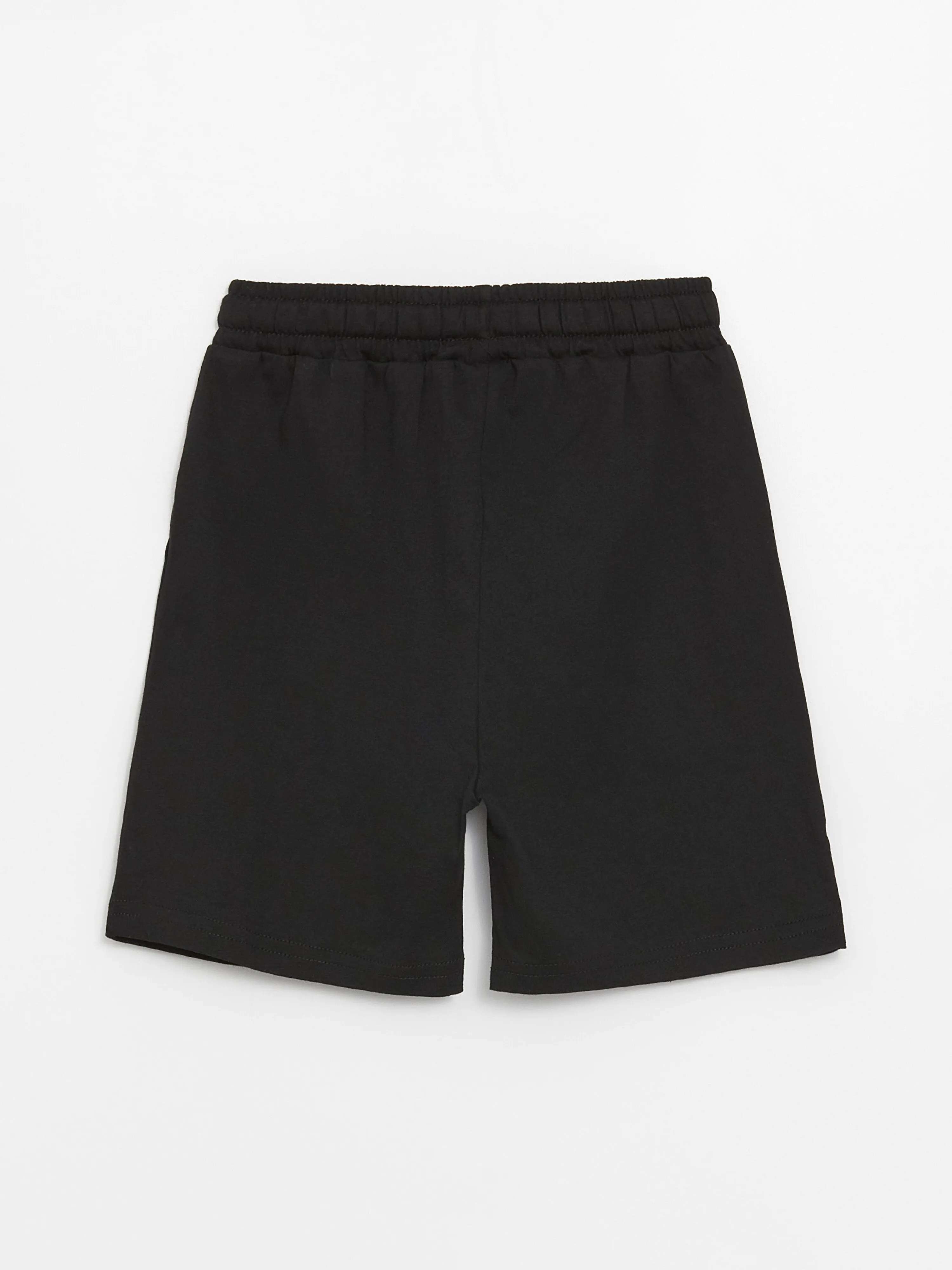 Basic Boy Shorts with Elastic Waist