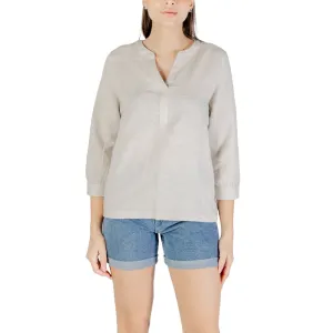 Beige Linen Shirt