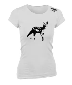 Black-backed Jackal T-Shirt For The Ladies