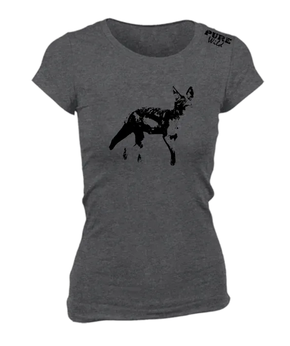Black-backed Jackal T-Shirt For The Ladies