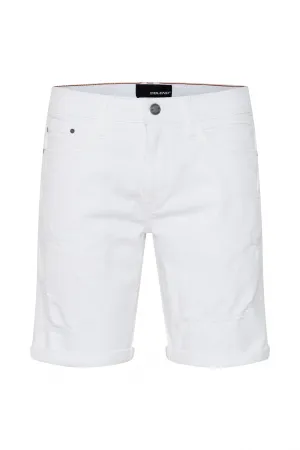 Blend White Denim Shorts