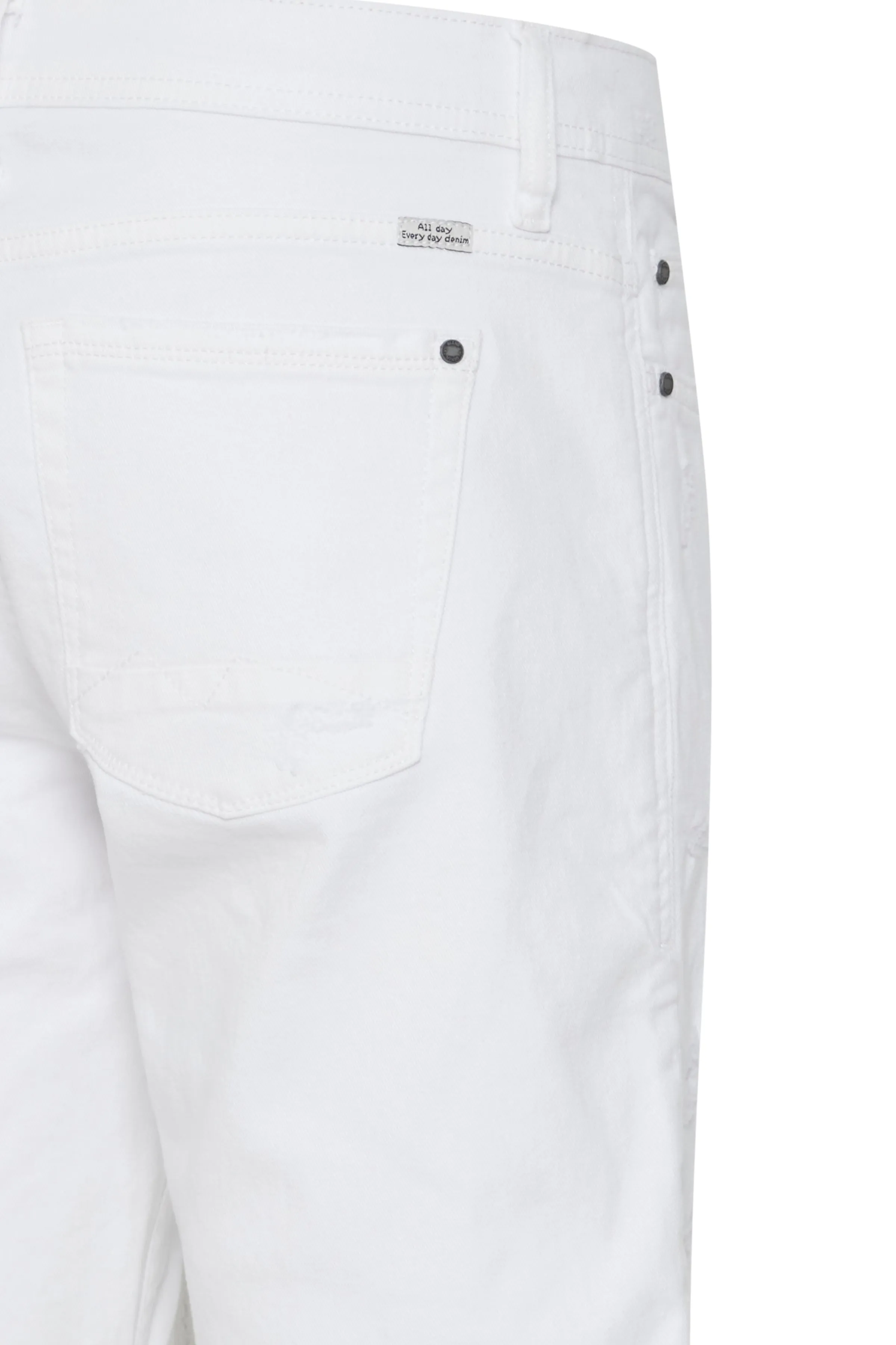 Blend White Denim Shorts