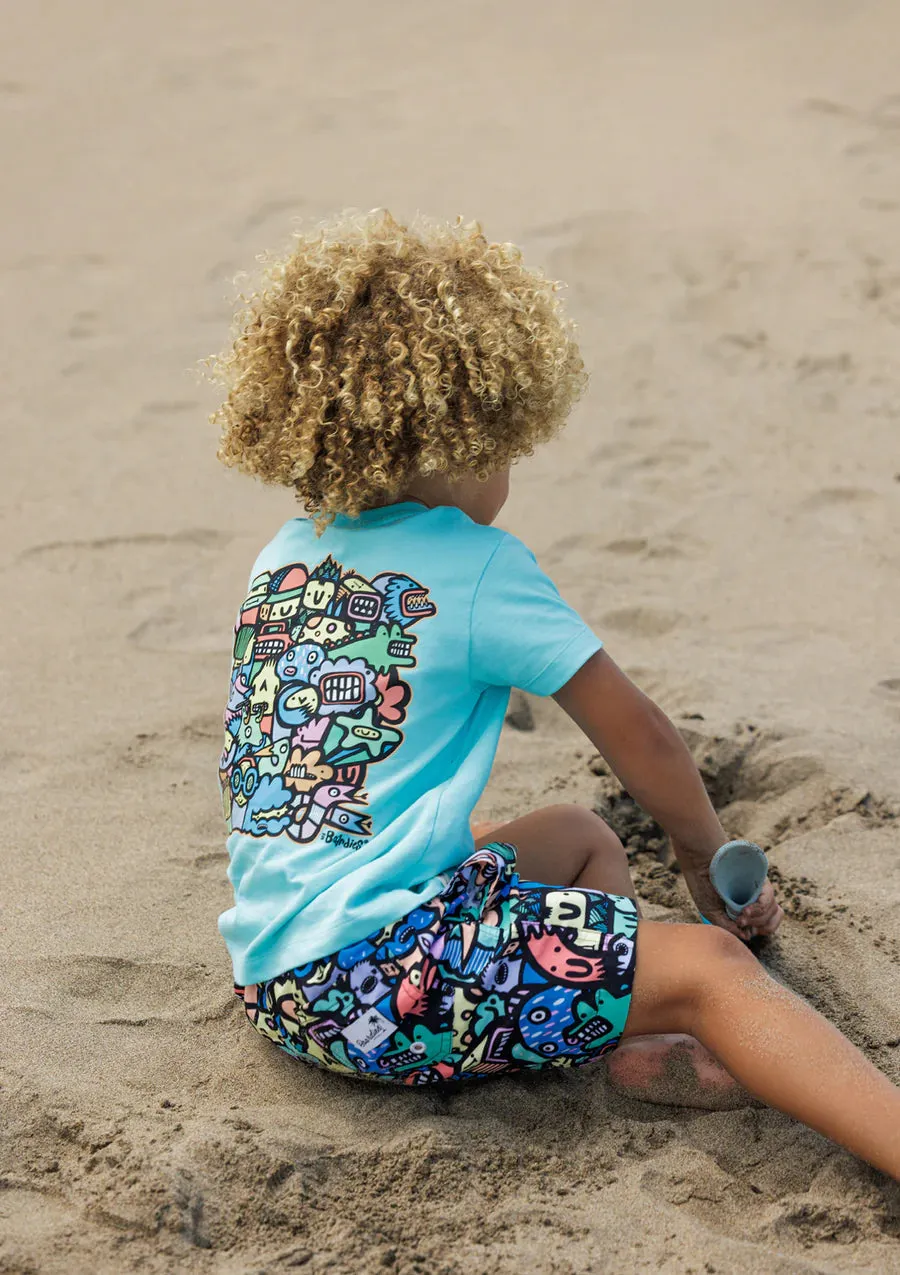Boardies-  Monsters Swim Trunks