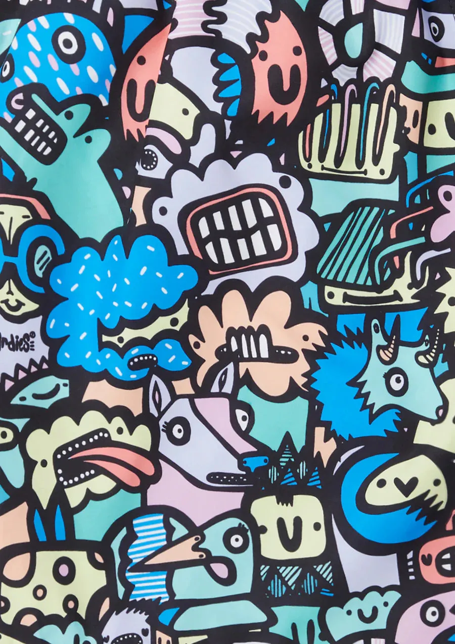 Boardies-  Monsters Swim Trunks