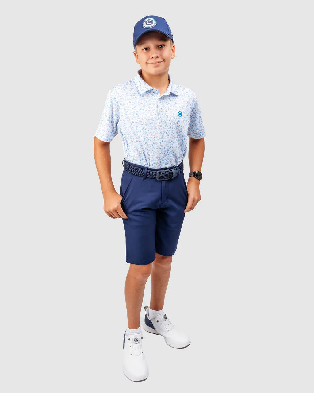 BOYS FORE GOLF SHORTS