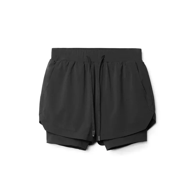 Breathable Double Sport Shorts